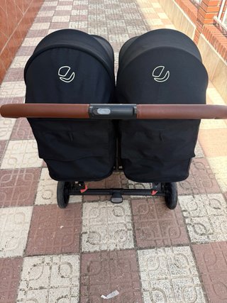 Carro Gemelar Jané Negro