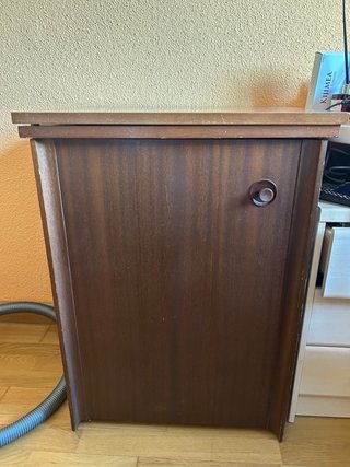 Máquina Coser Alfa en su mueble original