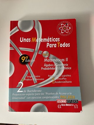 Libros de matemáticas para todos . En buen estado