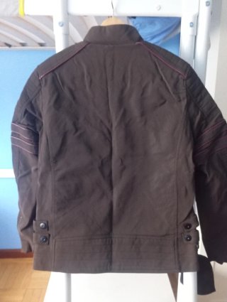 Cazadora hombre marrón