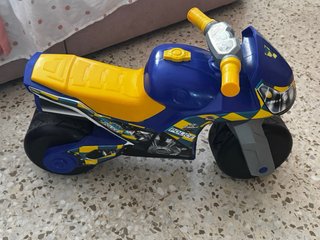 Correpasillos Moto Policía Moltó Azul