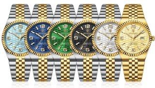 Poedagar Reloj Oro y Plata