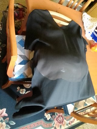 5 costumi in plastica travestimento incinta 2€ cad