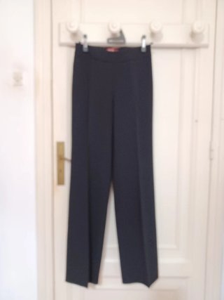 Pantalón ancho negro Max Mara mujer