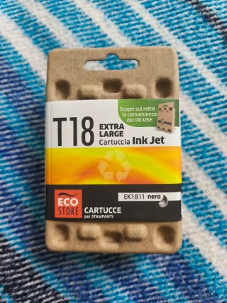 Cartuccia T18 Extra Large Ink Jet Nera