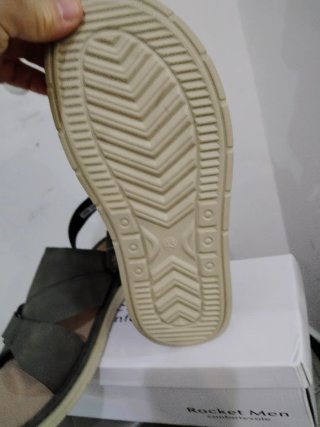 Sandali Uomo N.43 Verde/Beige