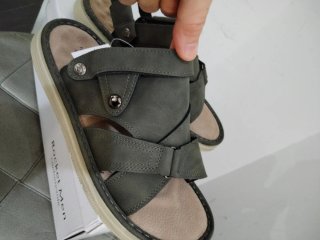 Sandali Uomo N.43 Verde/Beige