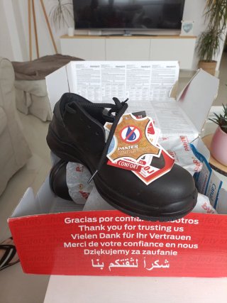 Zapato de seguridad Panter Negro