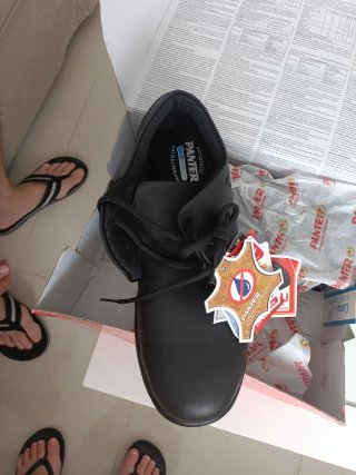 Zapato de seguridad Panter Negro