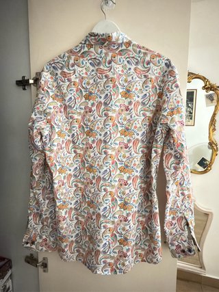 Camisa estampada multicolor Aqua & Cotton