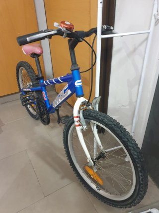 Bicicleta BMX WRC Azul y Rosa
