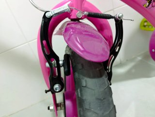 Bicicleta infantil rosa 12 pulgadas