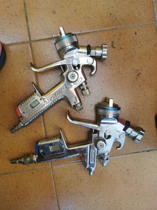 Pistolas SATA Jet 2000 y 3000 Digital