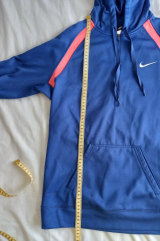 Sudadera Nike niño azul y coral