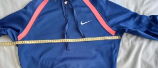 Sudadera Nike niño azul y coral