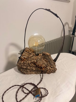 Lampada da Tavolo Artigianale Pezzo unico