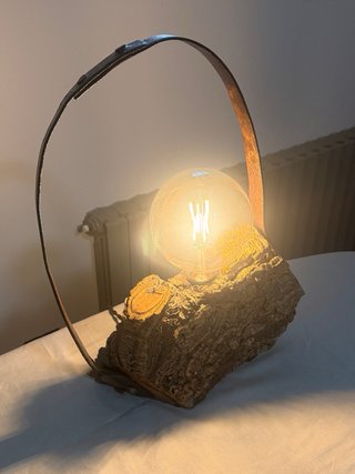 Lampada da Tavolo Artigianale Pezzo unico