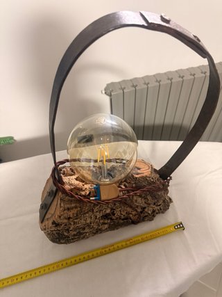 Lampada da Tavolo Artigianale Pezzo unico