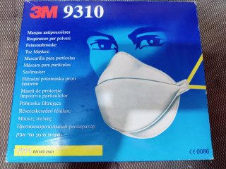 Mascarillas de trabajo 3M 25x7€ Protección Polvo