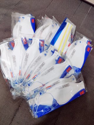 Mascarillas de trabajo 3M 25x7€ Protección Polvo