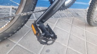 Bicicleta Rockrider MTB Roja/Blanca
