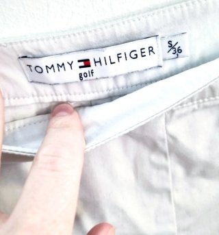 Falda Short Tommy Hilfiger Talla S Blanco