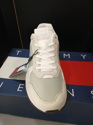 T  41 a 46 Zapatillas Tommy Jeans Beige/Gris Hombr