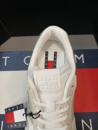 T  41 a 46 Zapatillas Tommy Jeans Beige/Gris Hombr
