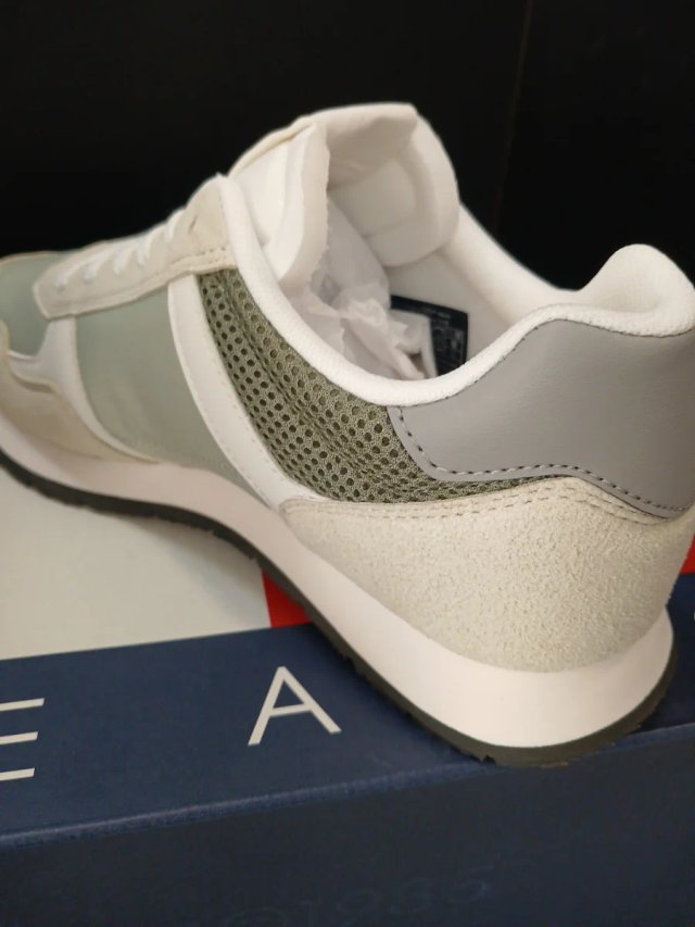 Tênis Tommy Jeans Bege/Cinza Masculino 41 a 46