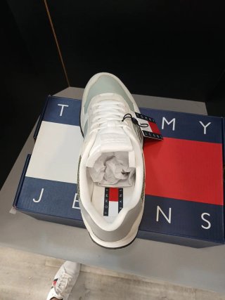 T  41 a 46 Zapatillas Tommy Jeans Beige/Gris Hombr