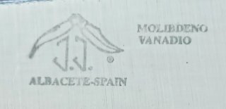 Cuchillo Carnicero JJ Albacete Acero Inox