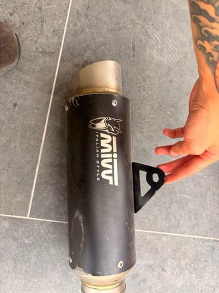 Tubo de escape MIVV Titanium