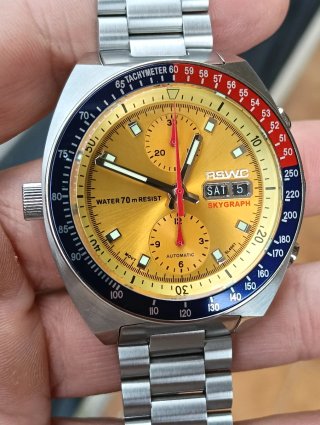 RSWC SKYGRAPH Reloj Cronógrafo Automático