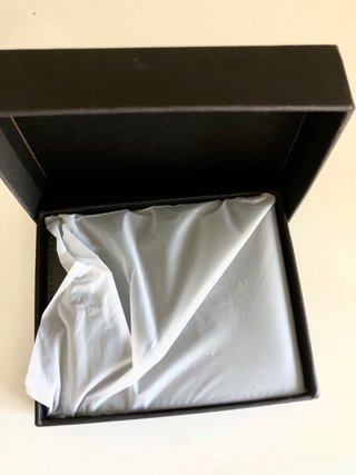 Cartera hombre gris