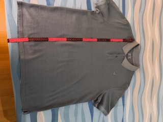 Polo Doto azul grisáceo El color es primeras fotos