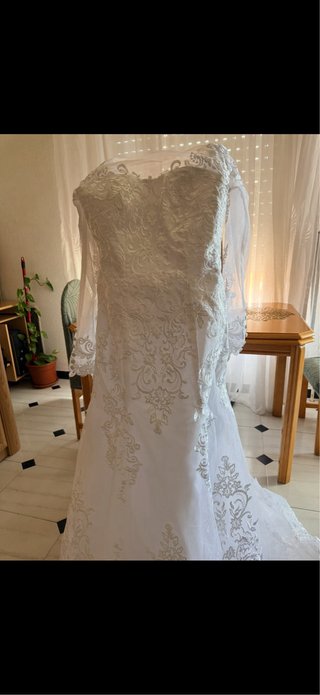 Vestido de Novia Blanco Encaje Sirena