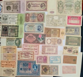 Lote de Billetes Antiguos