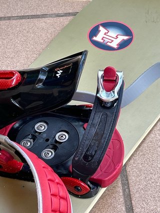 Tabla Snowboard HOOGER Surf Five con funda.