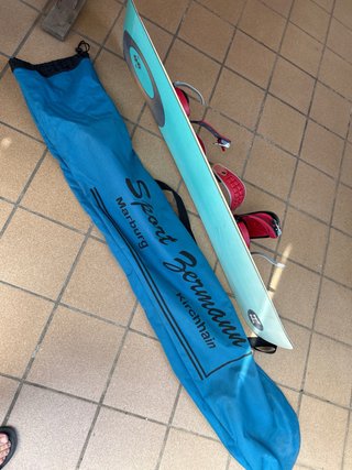 Tabla Snowboard HOOGER Surf Five con funda.