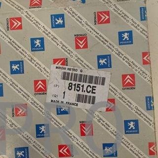 ESPEJO DEL RETROVISOR IZQUIERDO PEUGEOT 206 NUEVO