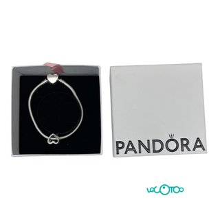 Pulsera Pandora Corazón con Charms