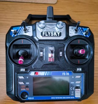 Mando FlySky FS-i6 + Receptores 6 y 10 ch + Maleta