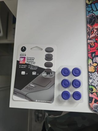 Skull & Co. Custodie per joystick Steam Deck Raven