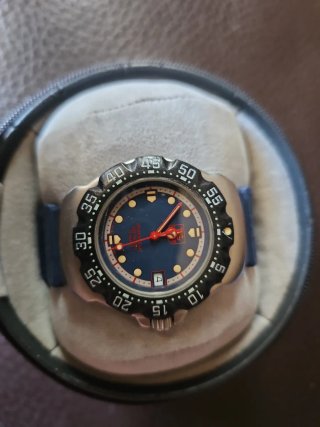 Tag Heuer Negro Cuero Redondo