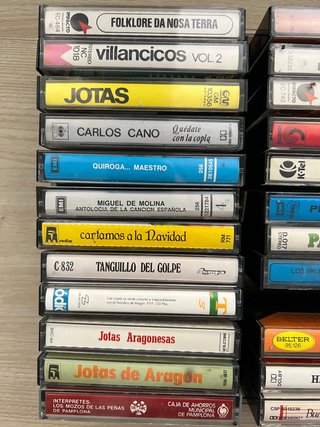 Lote Casetes Antiguos + Carcasa