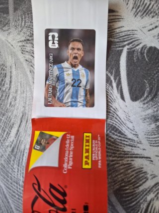 Figurina speciale Panini FIFA World Cup Coca-Cola