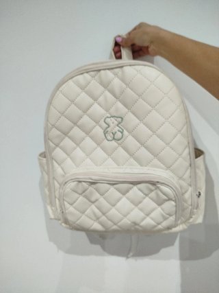 Mochila bebé acolchada osito