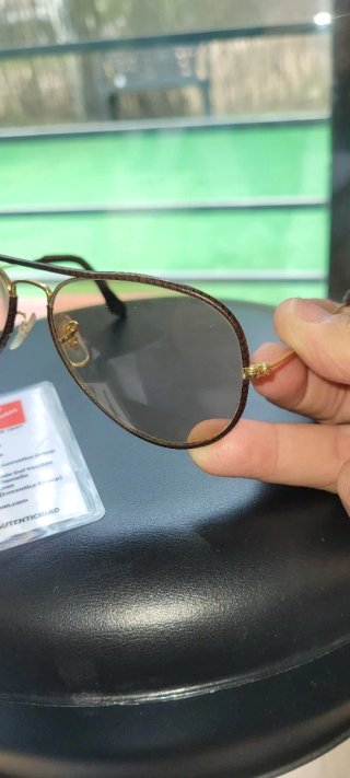 Ray-Ban Aviator Cuero Serie USA