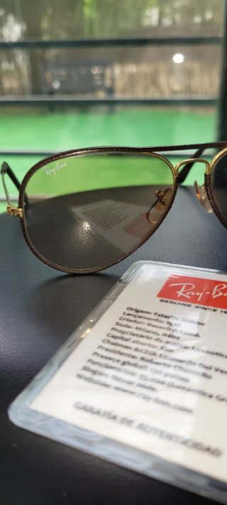 Ray-Ban Aviator Cuero Serie USA