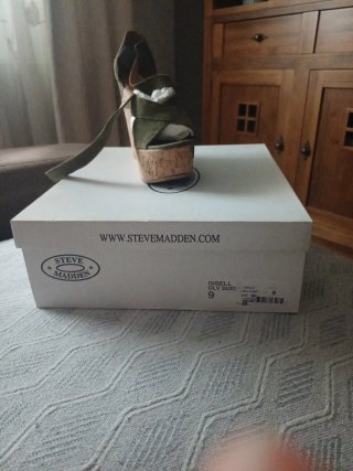 Sandalias Steve Madden Verde Oliva
